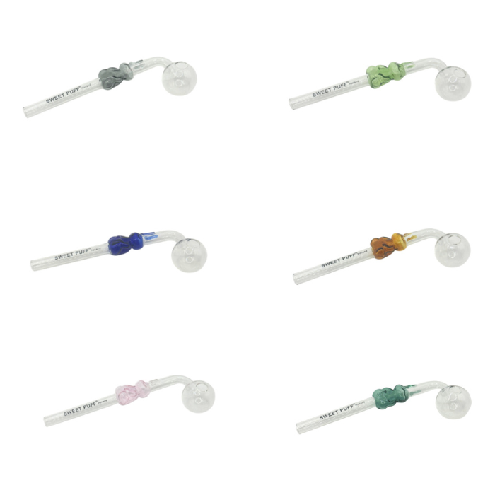 Bunny Sweet Puff Glass Pipe 14cm