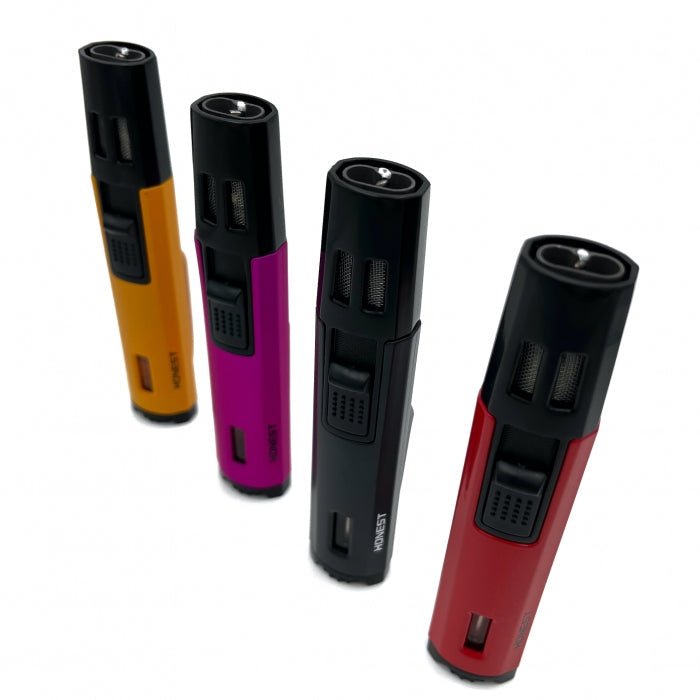 Honest Angled Windproof Double Jet Flame Lighter