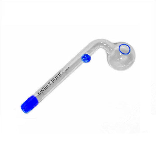 Sweet Puff Glass Pipe 12cm