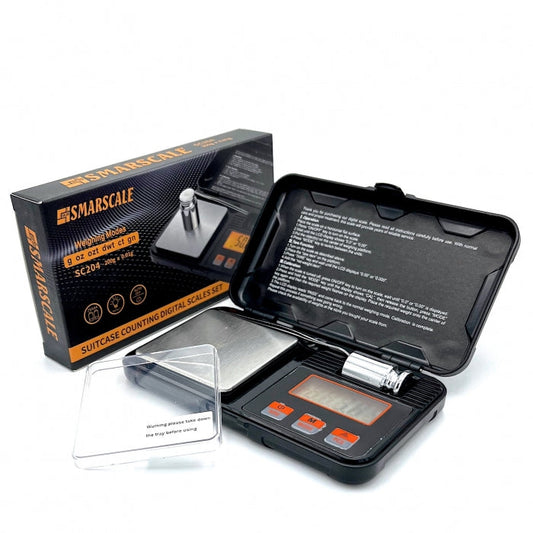 Suitcase Digital Scales Set 0.01-200g