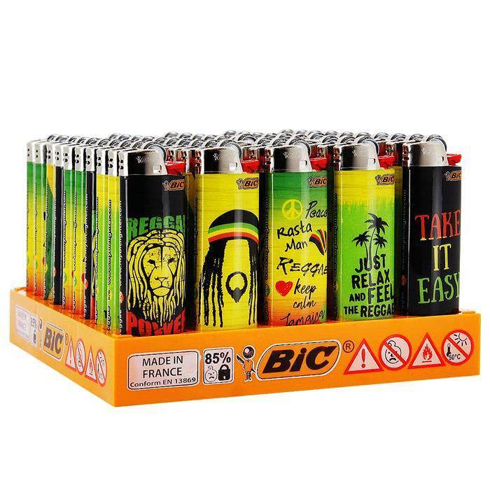 BIC Large Reggae Gas Lighter - Bong Empire
