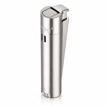 Clipper Metal Jet Lighter With Case
