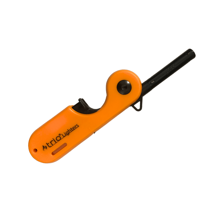 Foldable Candle Jet Lighter 12cm Orange