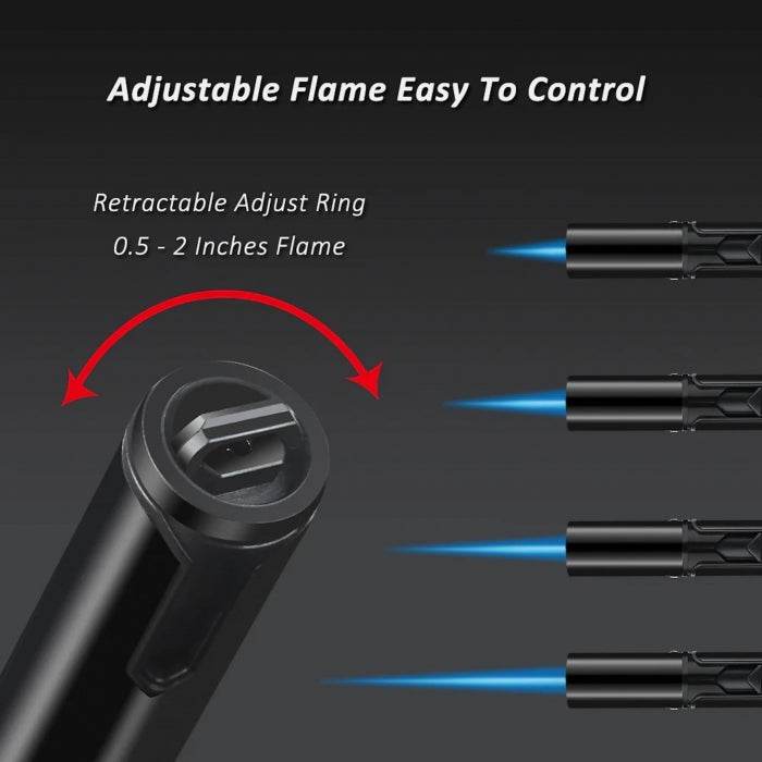 Honest Slim Refillable Jet Torch Lighter