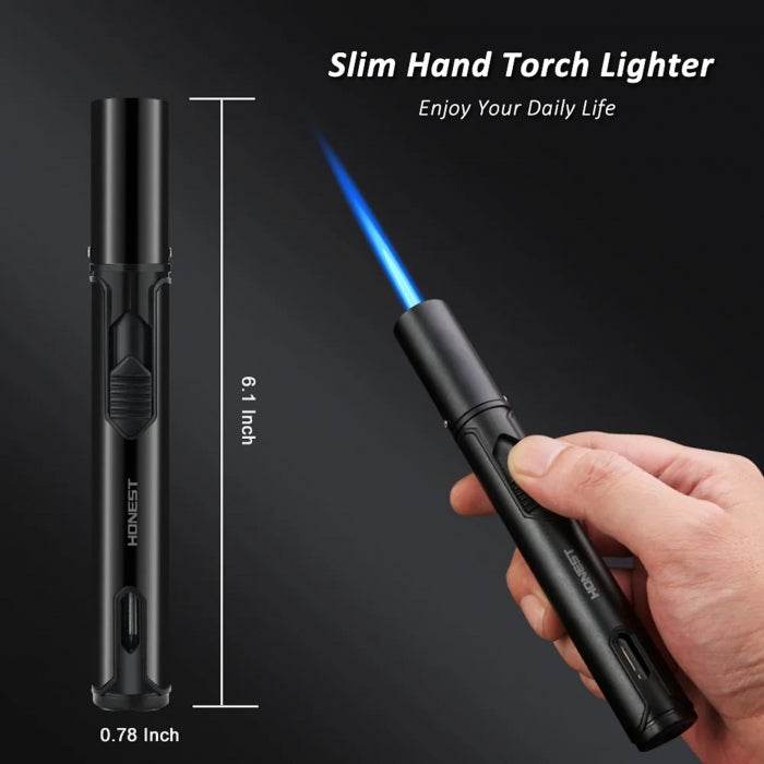 Honest Slim Refillable Jet Torch Lighter