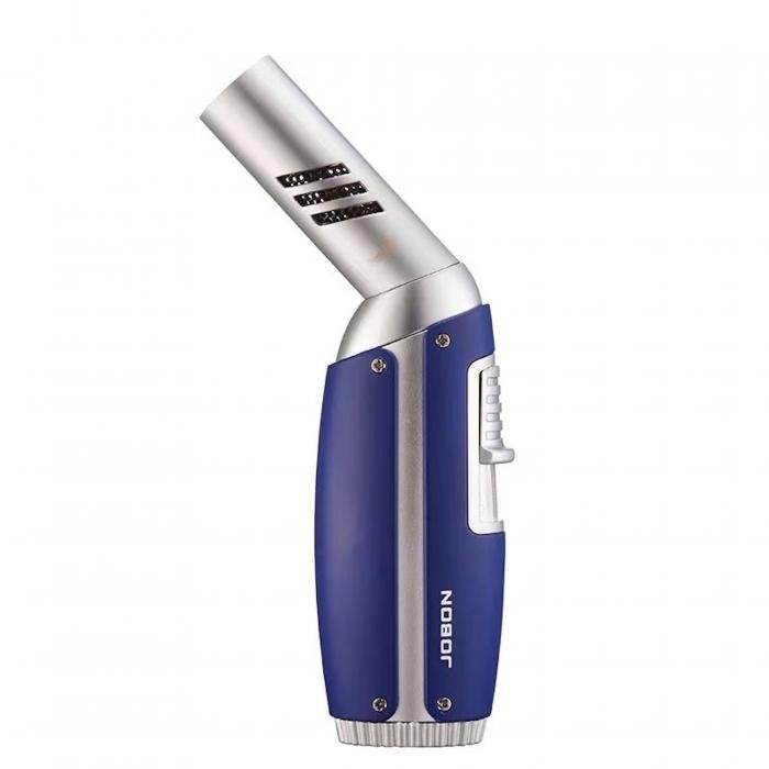 Jobon Adjustable Nozzle Jet Torch Lighter Blue - Bong Empire