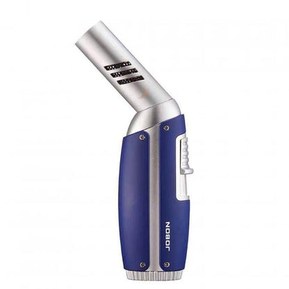 Jobon Adjustable Nozzle Jet Torch Lighter Blue - Bong Empire