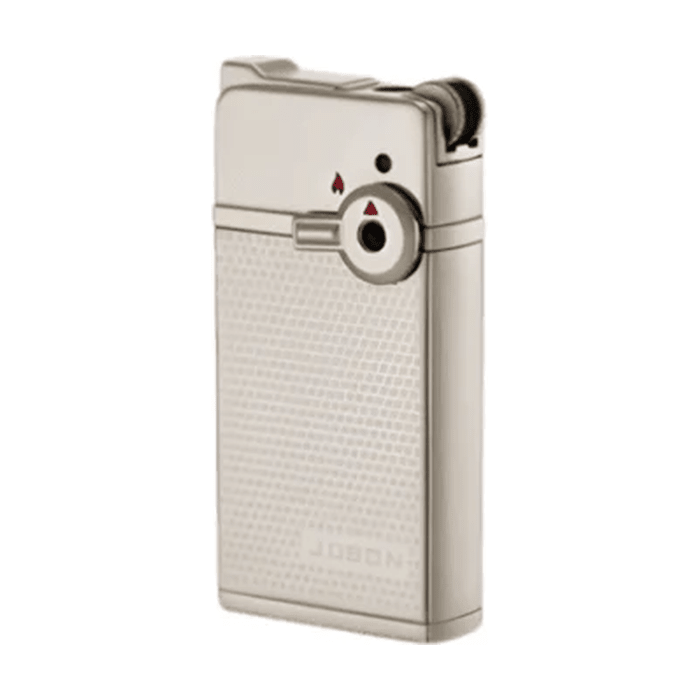 Jobon Dual Jet & Normal Flame Lighter 7cm Champagne