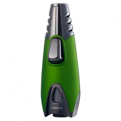 Jobon Rocket Torch Zinc Alloy Jet Flame Lighter Green