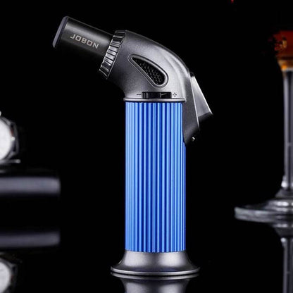 Jobon Standing Jet Torch Lighter Blue - Bong Empire