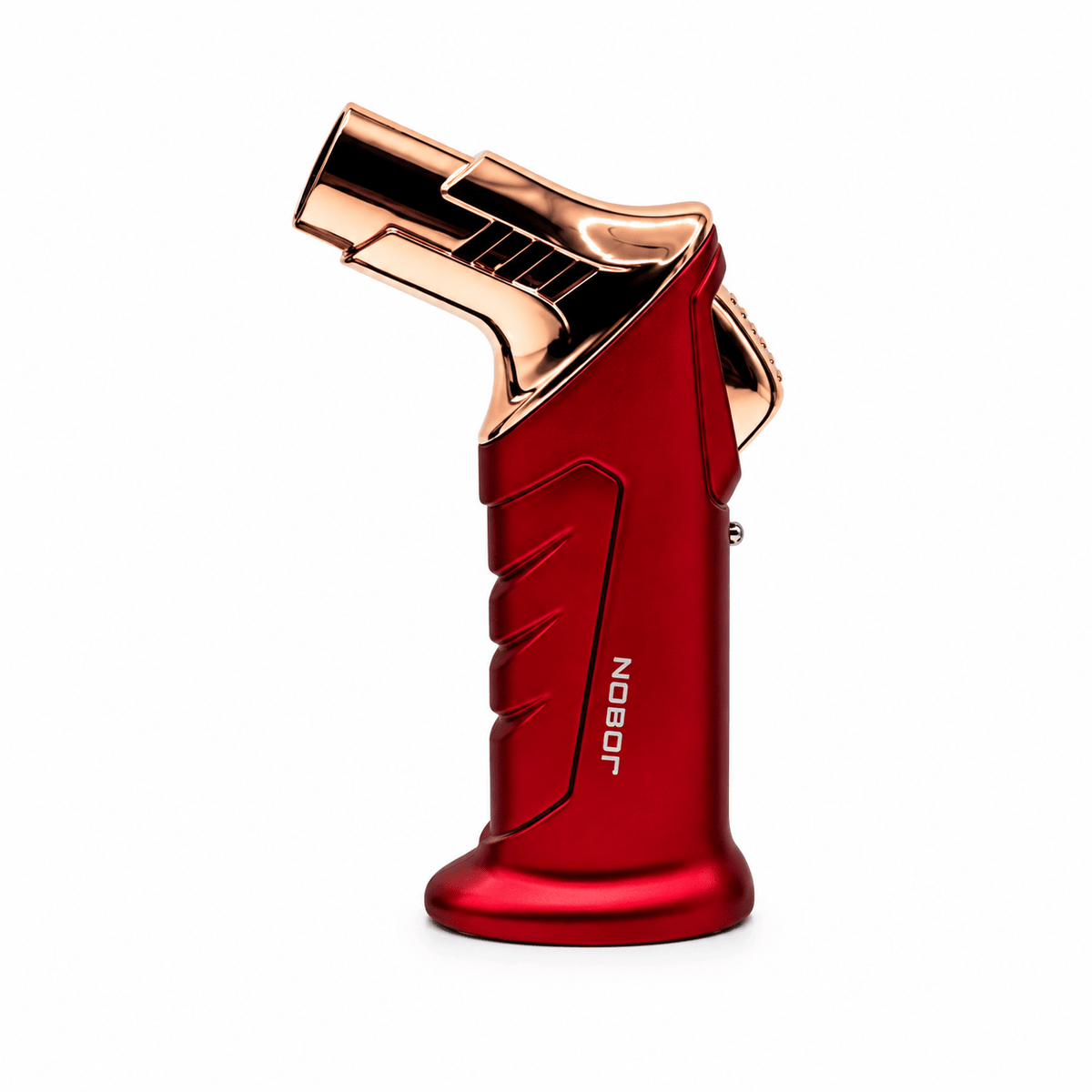 Jobon Standing Single Jet Flame Lighter 11cm Red