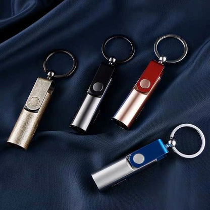 Jobon Matchlike Mini Metal Portable Lighter with Key Ring - Bong Empire