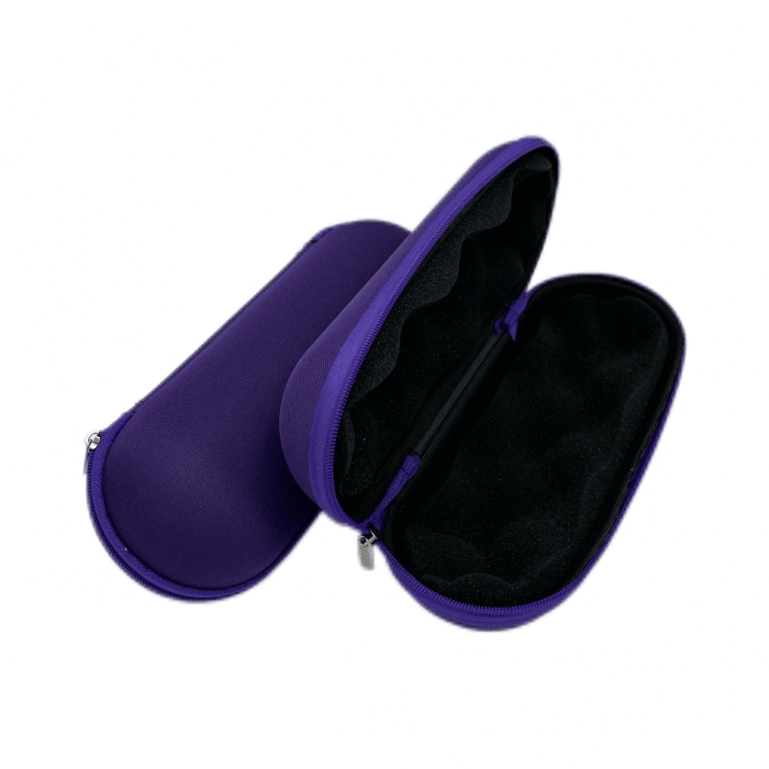 Large Sweet Puff Glass Pipe Pouch Case With Zip Lock