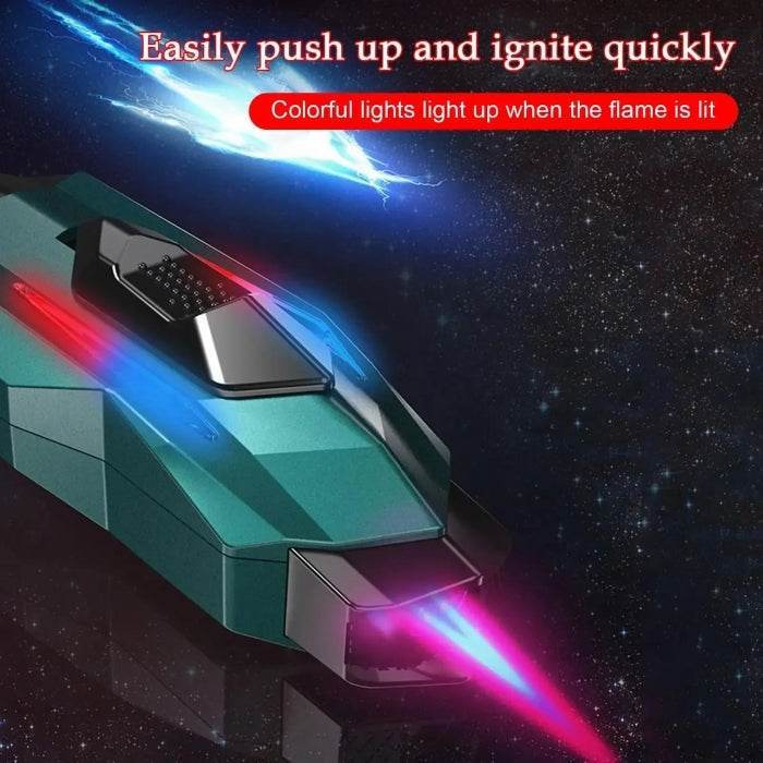 Space Ship LED Rechargeable Jet Lighter