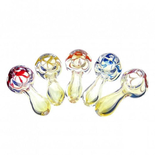 Flower Glass Dry Pipe 6.5cm
