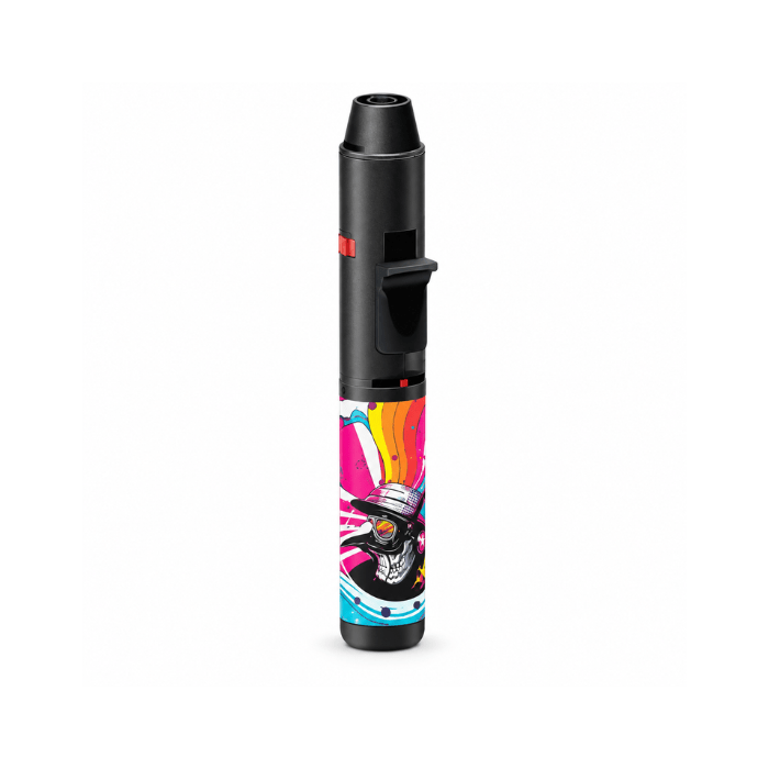 Zengaz Fusion Psychedelic Vertical Jet Lighter 17.5cm Neon Rider