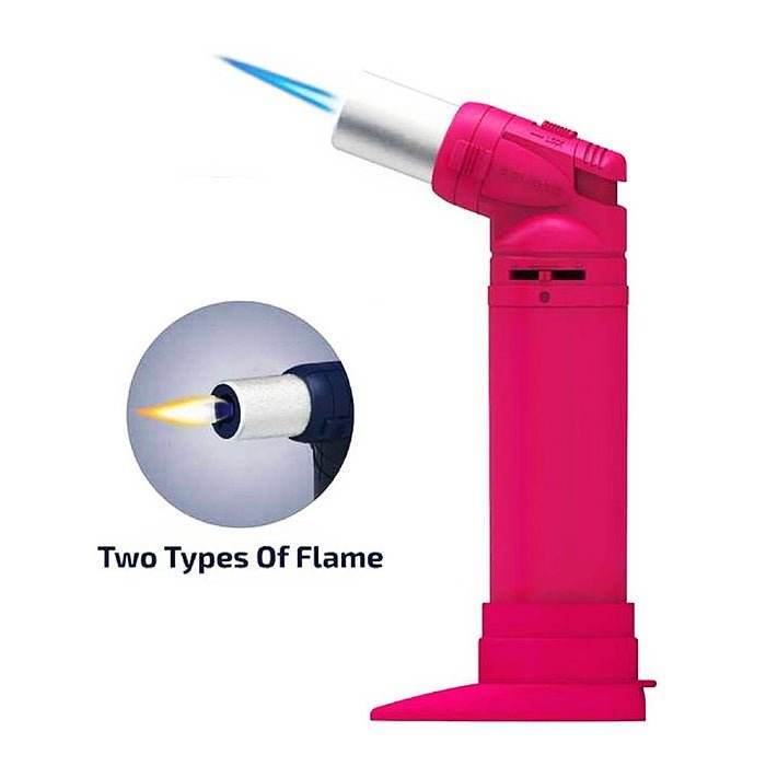 Zengaz Pink Dual Jet Flame Lighter