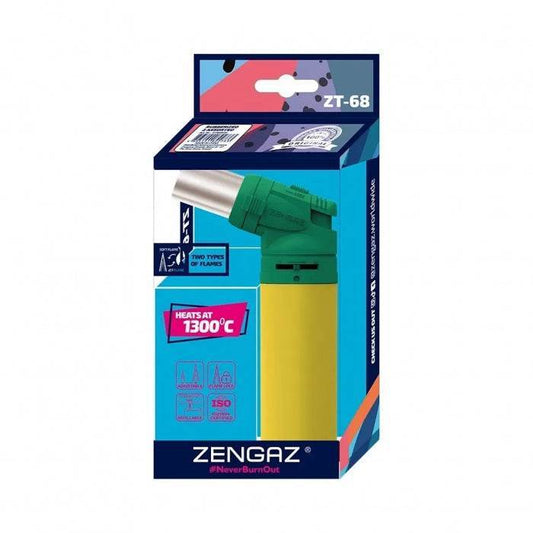 Zengaz Rasta Dual Flame Burner Jet Lighter - Bong Empire